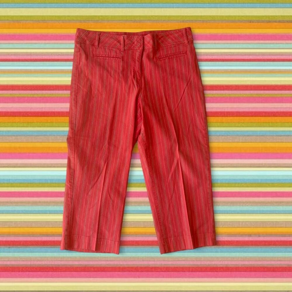 Fashion-bug Women's Pink and Red Trousers